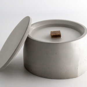 Concrete Candle Holder – Wax Eater Series